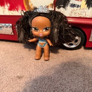 VINTAGE Y2K Rare Collectable Bratz Babyz Hair Flair Sasha Baby Doll AS IS
